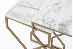 Nesting Table with marble top