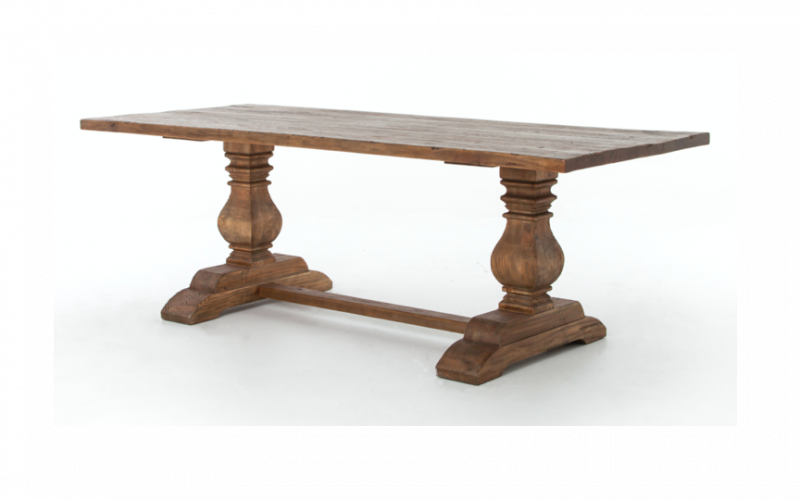 Monastery Table reclaimed Pine. 87"