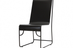 Pair outdoor metal chair